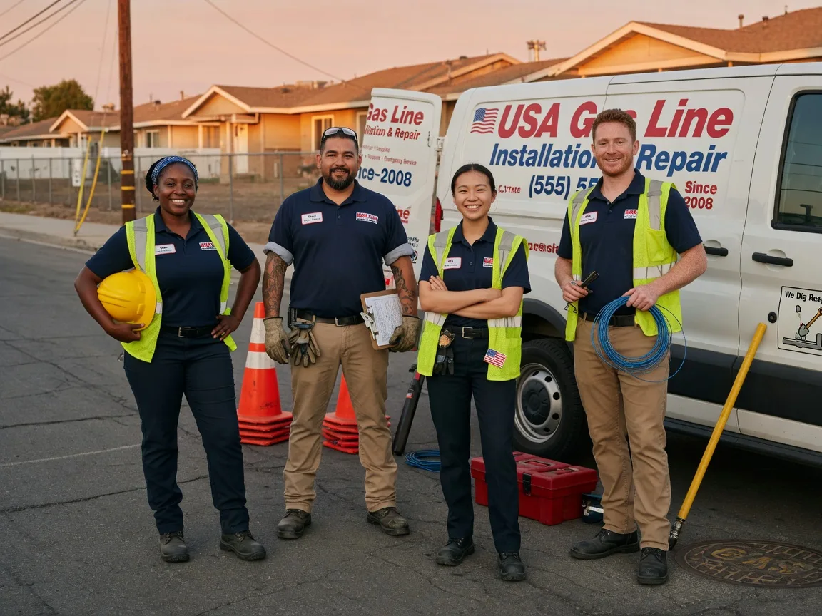 Gas Line Installation company in May, ID